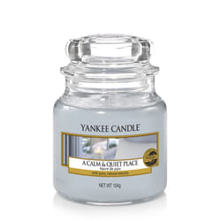 Yankee Candle Calm and Quiet Place Jar, Grey, 5.8 x 5.8 x 8.6 cm