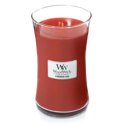 WoodWick 93104 wax candle Other Cinnamon, Vanilla Red 1 pc(s)