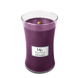 WoodWick 93078 wax candle Other Blackberry, Cinnamon, Vanilla Purple 1 pc(s)