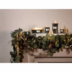 WoodWick Frasier Fir wax candle Ellipse Grey 1 pc(s)