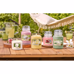 Yankee Candle Small Jar Candle | Camellia Blossom Scented Candle | Up to 30 Hours Burn Time | Garden Hideaway Collection