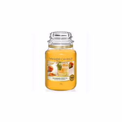 Yankee Candle Large Jar Candle | Calamansi Cocktail Scented Candle | Up to 150 Hours Burn Time | Garden Hideaway Collection