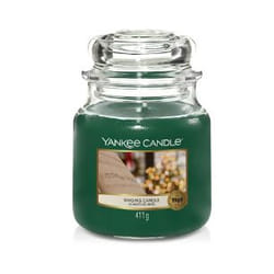 Yankee Candle Singing Carols wax candle Round Clove, Eucalyptus, Mandarin Green 1 pc(s)