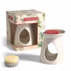 Yankee Candle Melt Warmer Gift Set, White