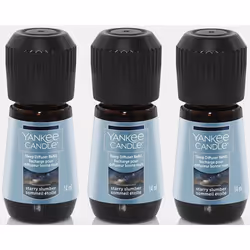 3 x Yankee Candle Electric Sleep Diffuser Refill 14ml - Starry Slumber