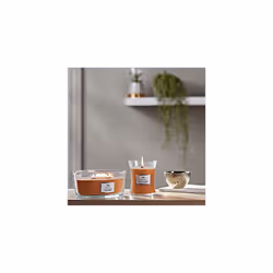 Woodwick Ellipse Scented Candle with Crackling Wick | Chilli Pepper Gelato | Up to 50 Hours Burn Time 1681472E