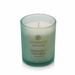 Chesapeake Bay Balance & Harmony wax candle Cylinder Green 1 pc(s)