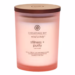 Chesapeake Bay Stillness + Purity, Cylinder, Rose, 24 h, 1 pc(s)