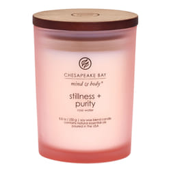 Chesapeake Bay Stillness + Purity wax candle Cylinder Rose 1 pc(s)