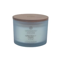 Chesapeake Bay Reflection & Clarity wax candle Cylinder Blue 1 pc(s)