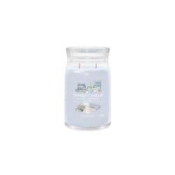 Yankee Candle A Calm & Quiet Place wax candle Cylinder Floral Grey 1 pc(s)