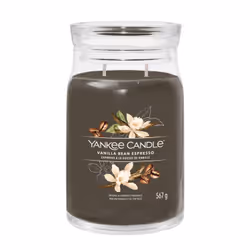 Yankee Candle Signature, Cylinder, Brown, Coffee, Vanilla, 90 h, 1 pc(s)