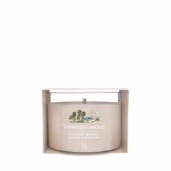 Yankee Candle Seaside Woods, Round, Brown, Citrus, Cotton blossom, Orange blossom, Wood, 10 h, 1 pc(s)