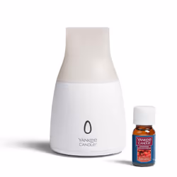 Yankee Candle Ultrasonic Aroma Diffuser Black Cherry 10 ml, Fragrance bottle, Ultrasonic aroma diffuser, 8 h