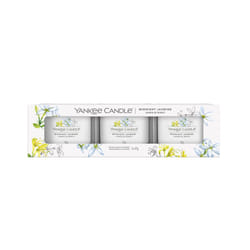 Yankee Candle 10.00777.0616 wax candle Round Jasmine White 3 pc(s)