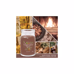 Yankee Candle Signature wax candle Cylinder Birch wood Brown 1 pc(s)