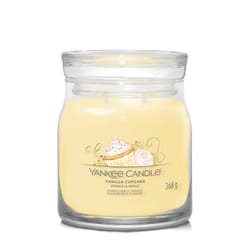 Yankee Candle Vanilla Cupcake wax candle Round Chocolate, Cocoa, Sugar, Vanilla Yellow 1 pc(s)