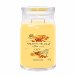 Yankee Candle Autumn Sunset, Round, Yellow, 1 pc(s)