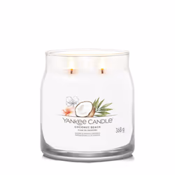 Yankee Candle Coconut Beach wax candle Cylinder White 1 pc(s)