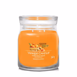 Yankee Candle Farm Fresh Peach, Cylinder, Orange, Apricot, Peach, Vanilla, 50 h, 1 pc(s)