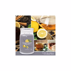 Yankee Candle Signature wax candle Cylinder Black tea (leaf), Lemon Grey 1 pc(s) - Additional view 3
