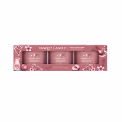 Yankee Candle Sweet Plum Sake, Round, Pink, Sake, 10 h, 1 pc(s)