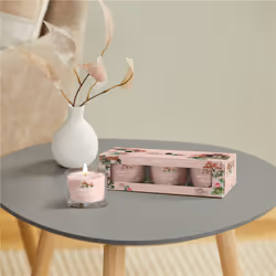 Yankee Candle Tranquil Garden 3 Pack Filled Votive wax candle Cylinder Anise, Cardamom, Carnation, CEDAR, Coconut, Eucalyptus, Jasmine, Lavender, Neroli, Orange, Sandalwood Rose 3 pc(s)