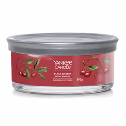 Yankee Candle Black Cherry, Cylinder, Red, Cherry (fruit), 28 h, 1 pc(s)