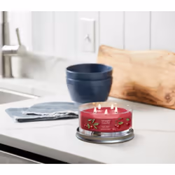 Yankee Candle Black Cherry wax candle Cylinder Cherry (fruit) Red 1 pc(s)