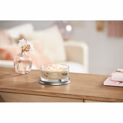 Yankee Candle Amber & Sandalwood wax candle Round Amber, Caramel, Cardamom, Cedarwood, Lavender, Patchouli, Pepper, Sandalwood, Tonka bean, Vanilla Brown 1 pc(s)
