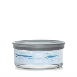 Yankee Candle Ocean Air wax candle Round Amber, Jasmine, Sandalwood Blue 1 pc(s)