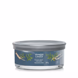 Yankee Candle Bayside Cedar, Round, Blue, Amber, Grapefruit, Mandarin, 28 h, 1 pc(s)