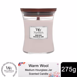 Woodwick WW Medium Hourglass Warm Wool 1725452E