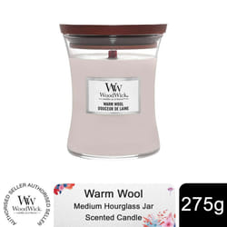 Woodwick WW Medium Hourglass Warm Wool 1725452E