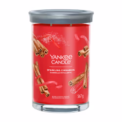 Yankee Candle 1630043E, Cylinder, Red, Cinnamon, Clove, 100 h, 1 pc(s)