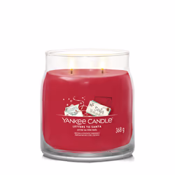 Yankee Candle Letters To Santa wax candle Cylinder Red 1 pc(s)