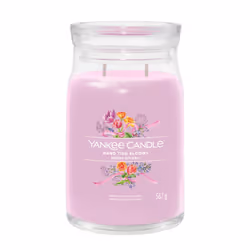 Yankee Candle Hand Tied Blooms, Cylinder, Purple, Floral, 90 h, 1 pc(s)