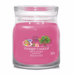 Yankee Candle Art In The Park, Cylinder, Pink, Apple, Floral, Wood, 50 h, 1 pc(s)
