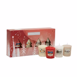 Yankee Candle Signature Holiday Bright Lights Gift Set, Cylinder, Multicolour, 4 pc(s)