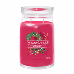 Yankee Candle Sparkling Winterberry, Round, Red, 90 h, 1 pc(s)