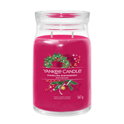 Yankee Candle Sparkling Winterberry wax candle Round Red 1 pc(s)