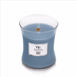 WoodWick Tempest wax candle Round Blue 1 pc(s)
