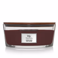 WoodWick Phantom Cherry, Ellipse, Burgundy, Amber, Cashmere wood, Cherry (fruit), Vanilla, 40 h, 1 pc(s)