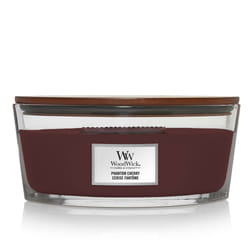 WoodWick Phantom Cherry wax candle Ellipse Amber, Cashmere wood, Cherry (fruit), Vanilla Burgundy 1 pc(s)