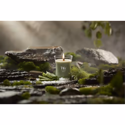 WoodWick Ethereal Haze wax candle Round Light Green 1 pc(s)