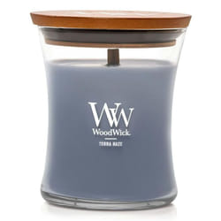 WoodWick Terra Haze wax candle Round Grey 1 pc(s)