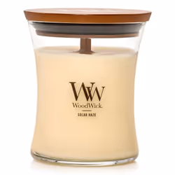 WoodWick Solar Haze, Round, Cream, 68 h, 1 pc(s)