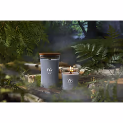 WoodWick Terra Haze wax candle Round Grey 1 pc(s)