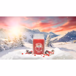 Yankee Candle 2653153E wax candle Round Red 1 pc(s) - Additional view 3