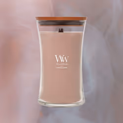 WoodWick Patchouli Creme wax candle Other Brown, Transparent, Wood 1 pc(s) - Additional view 3